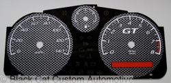 Pontiac G5 Carbon Fiber Design Gauge Face